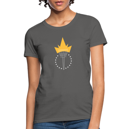 Freedom Torch | Women's Tee - charcoal