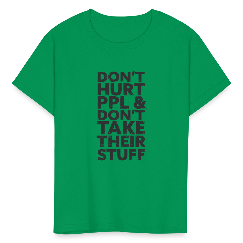 Don't Hurt People | Youth Tee - kelly green