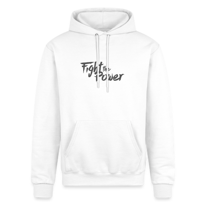 Fight the Power | Pullover Hoodie - white