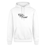 Fight the Power | Pullover Hoodie - white