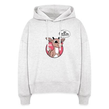 Rudolph Misfits | Women's Hoodie - cool heather grey
