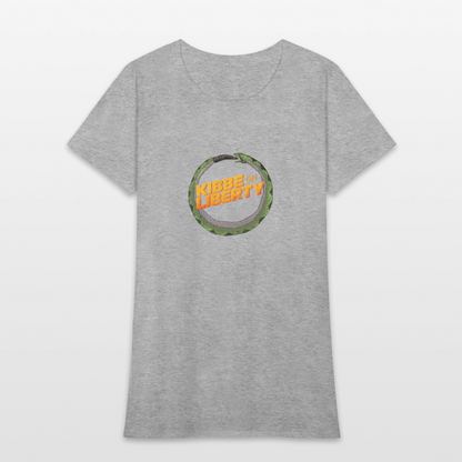 Kibbe on Liberty | Women's Tee - heather gray