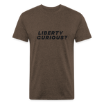 Liberty Curious? | Men's Tee - heather espresso