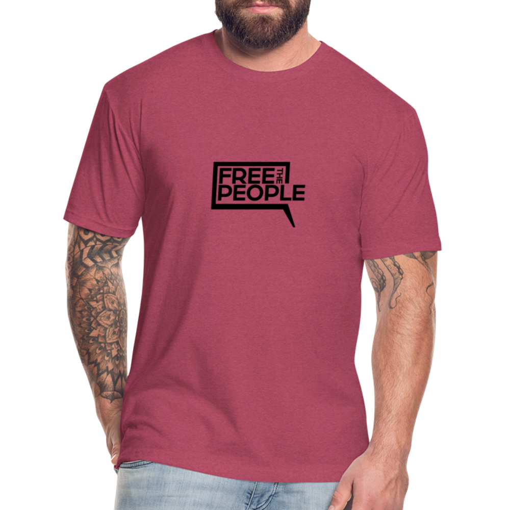 Free the People | Men's Tee - heather burgundy