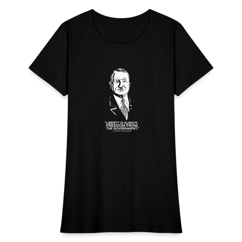 Ludwig von Mises Quote | Women's Tee - black