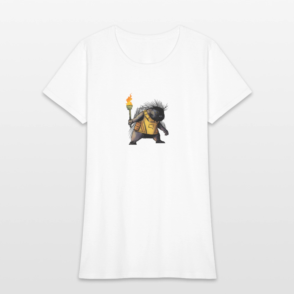 Free the Porcupine | Women's Tee - white