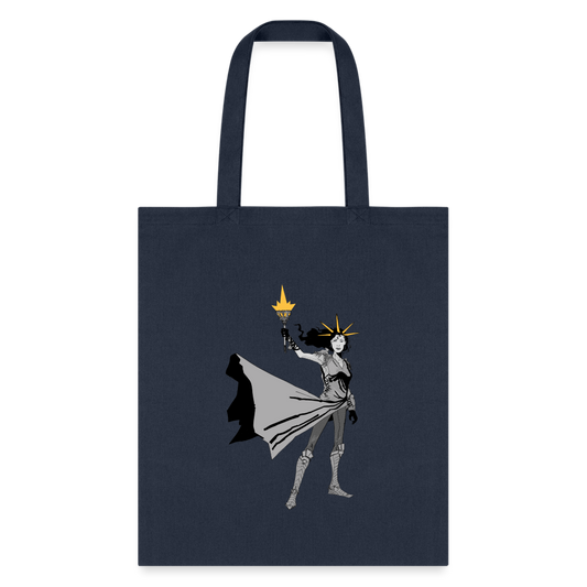 Liberty Hero | Tote Bag - navy