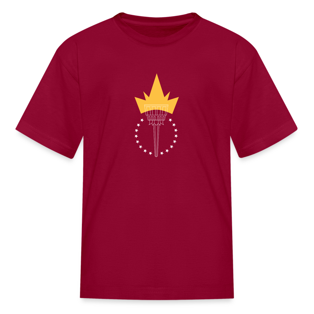 Freedom Torch | Youth Tee - dark red