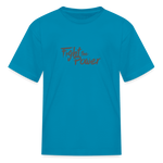 Fight the Power | Youth Tee - turquoise