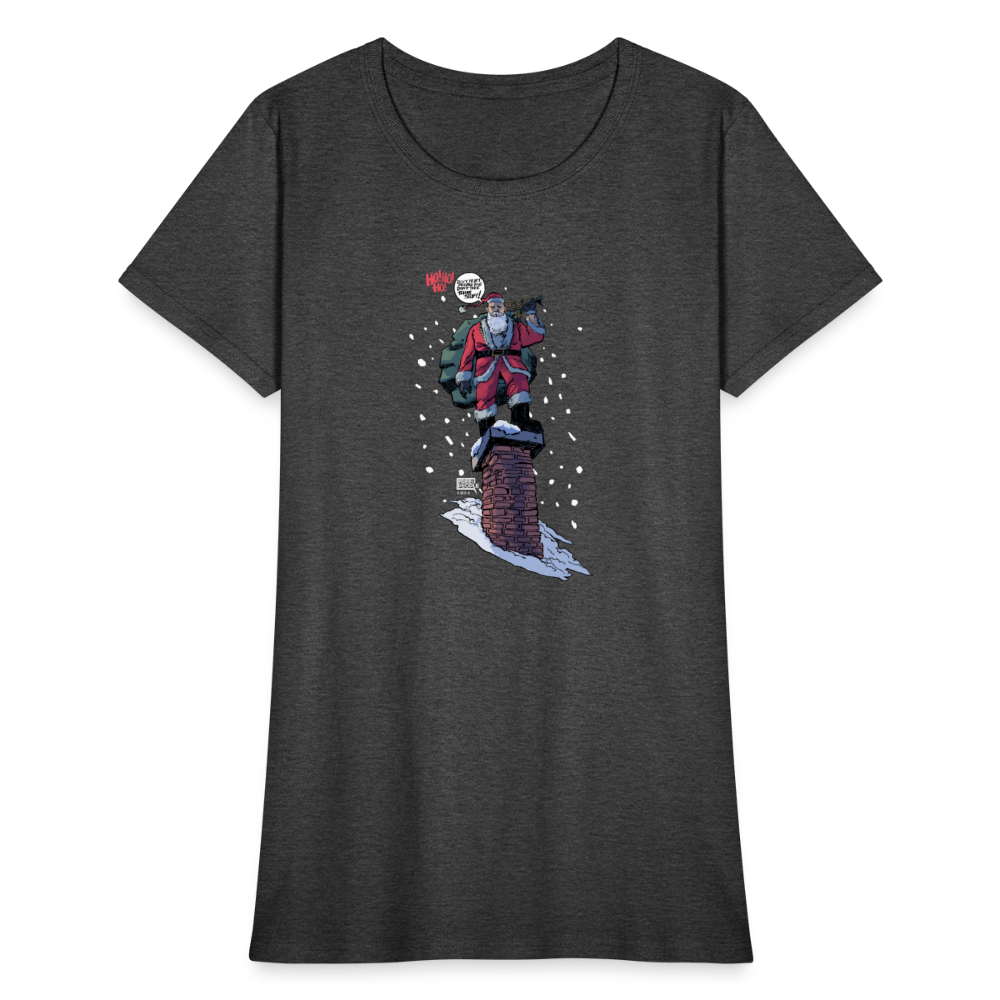 2024 Santa | Women's Tee - heather black