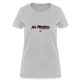 No Masters | Women's Tee - heather gray