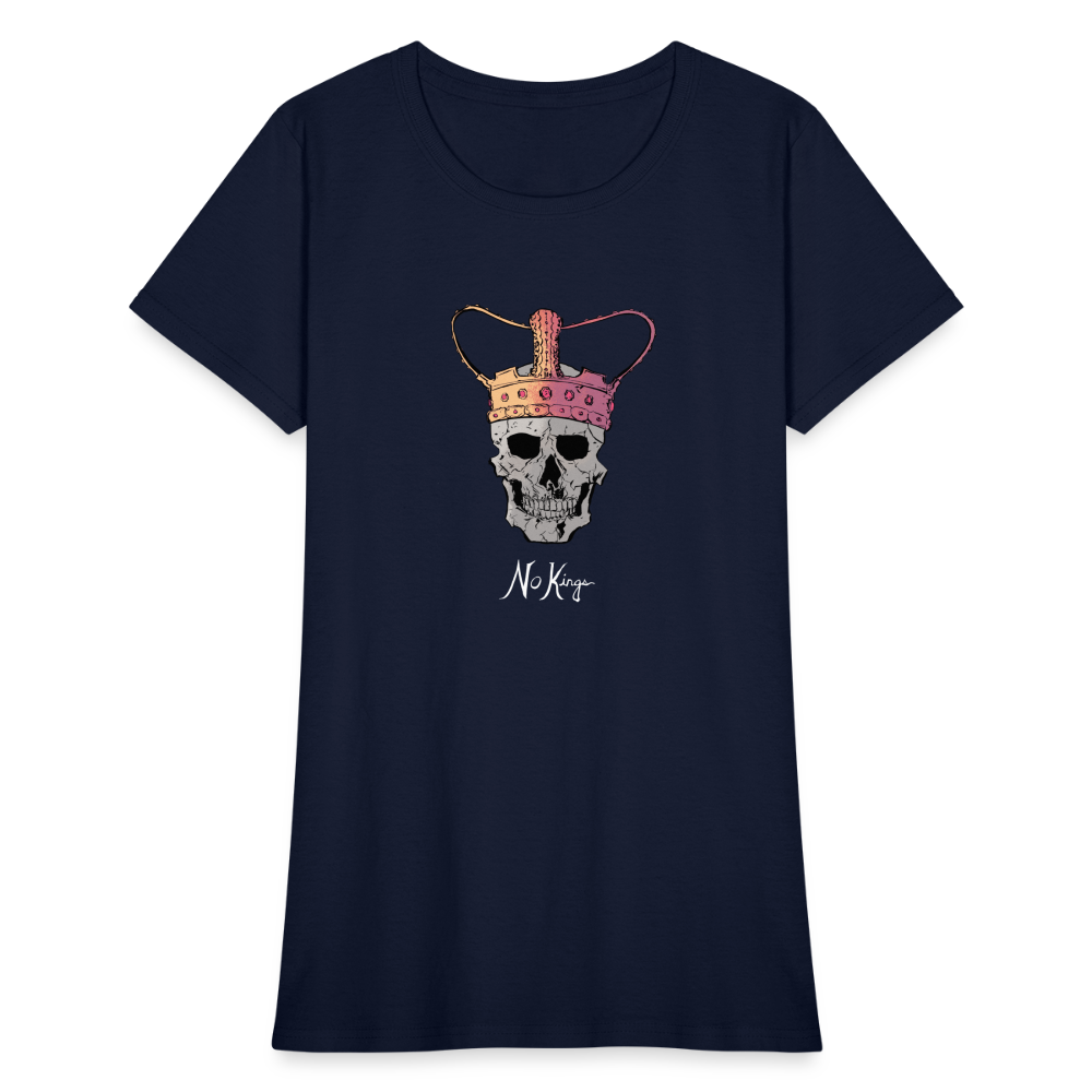 No Kings | Women's Tee - navy