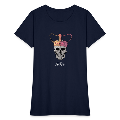 No Kings | Women's Tee - navy