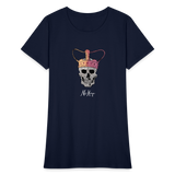 No Kings | Women's Tee - navy