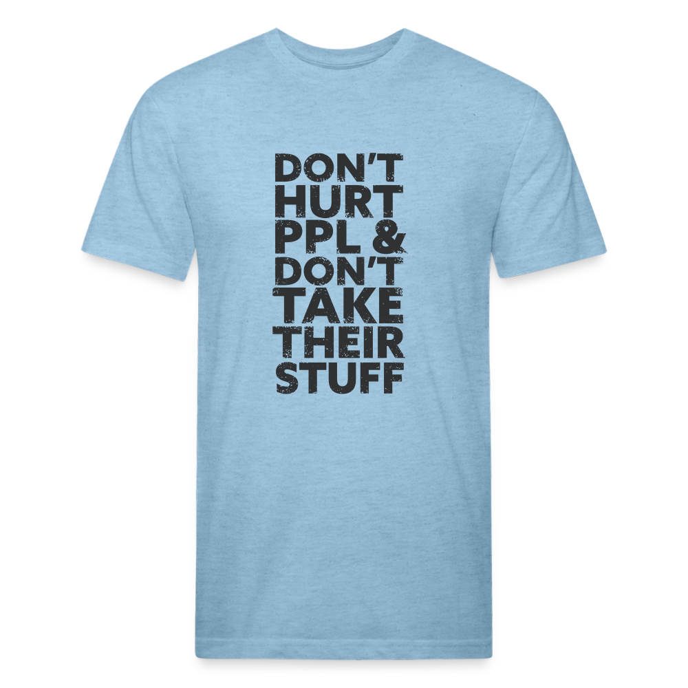 Don't Hurt People | Men's Tee - heather blue