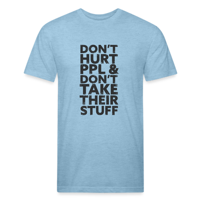 Don't Hurt People | Men's Tee - heather blue