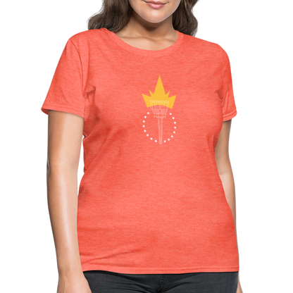 Freedom Torch | Women's Tee - heather coral