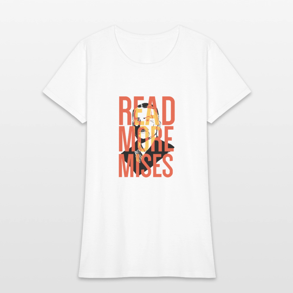 Read More Mises | Women's Tee - white