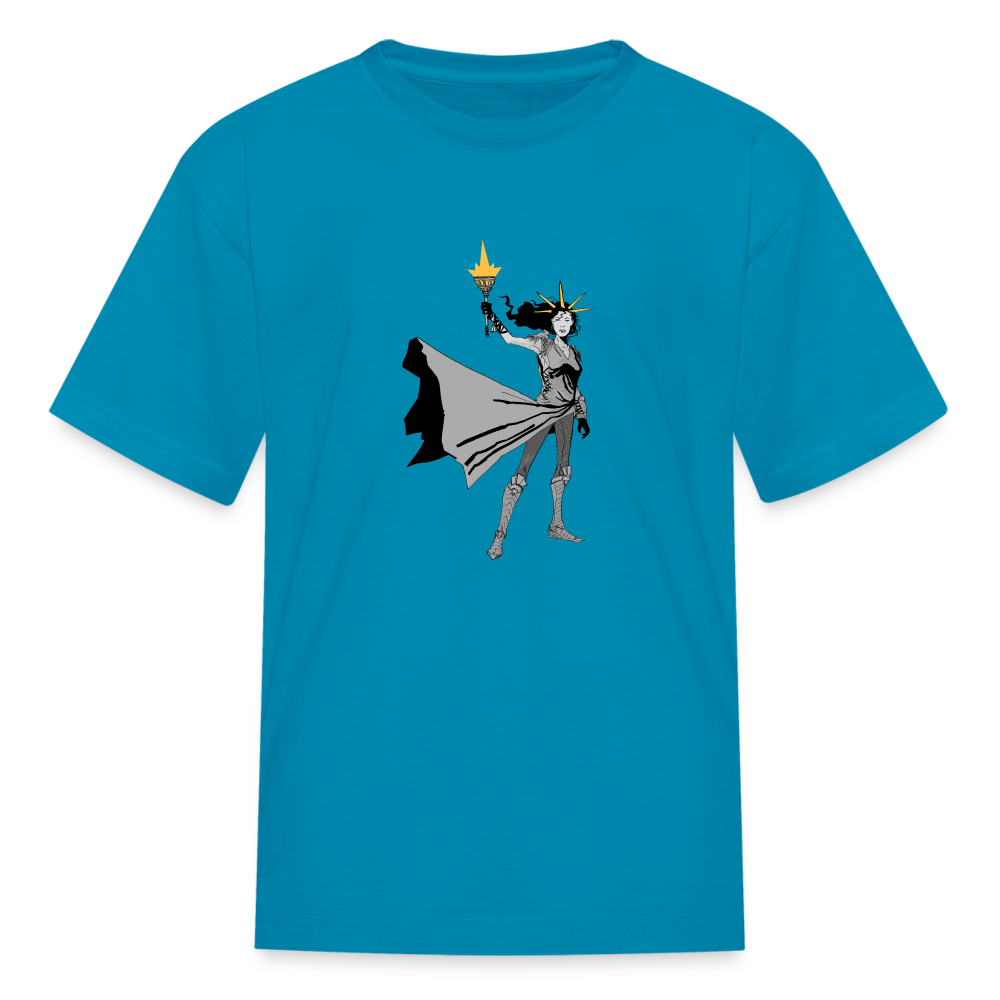 Liberty Hero | Youth Tee - turquoise