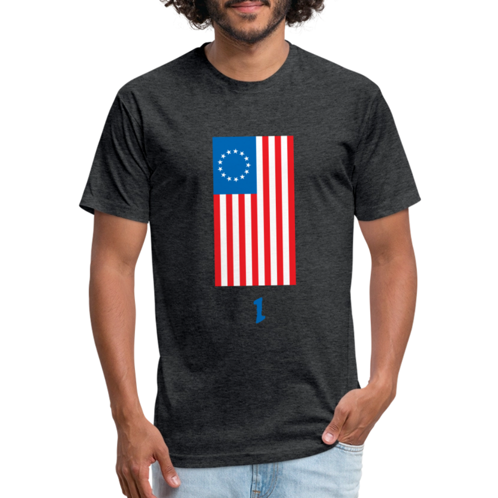 Spirit of '76 | Men's Tee - heather black