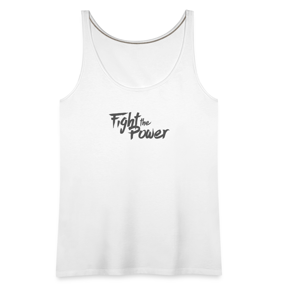 Fight the Power | Women's Tank - white