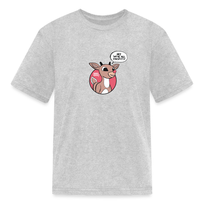 Rudolph Misfits | Youth Tee - heather gray