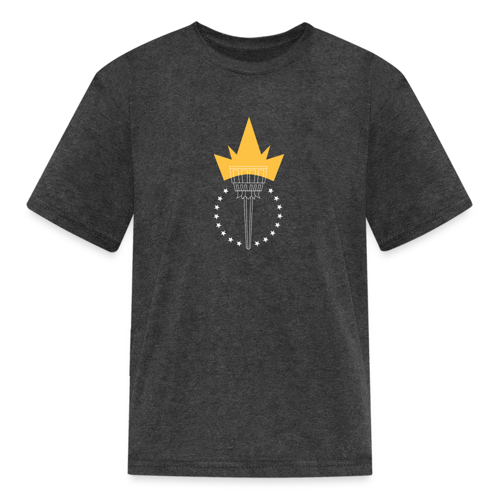 Freedom Torch | Youth Tee - heather black