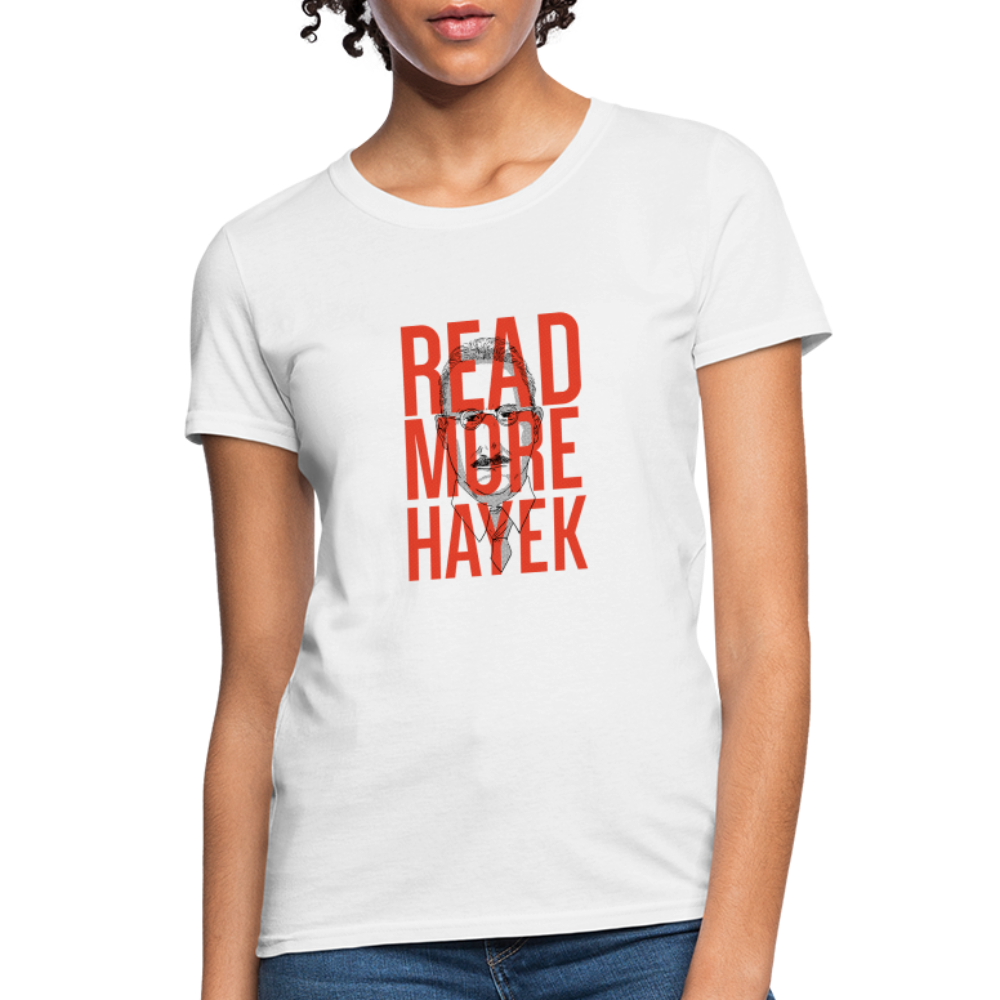 Read More Hayek | Women's Tee - white