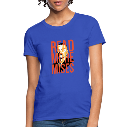 Read More Mises | Women's Tee - royal blue