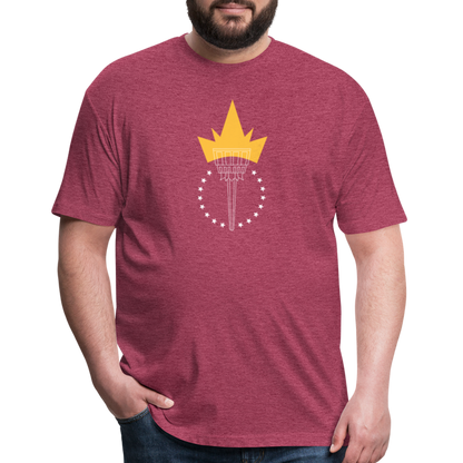 Freedom Torch | Men's Tee - heather burgundy