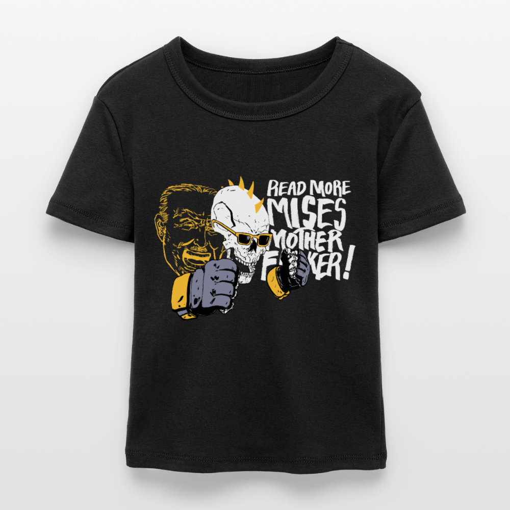 Read More Mises Mother F**ker! | Women's Crop Tee - black