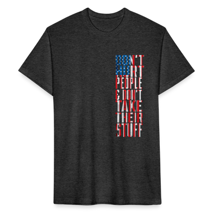 Don't Hurt People | Flag | Men's Tee - heather black