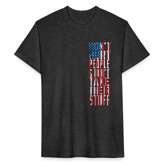 Don't Hurt People | Flag | Men's Tee - heather black