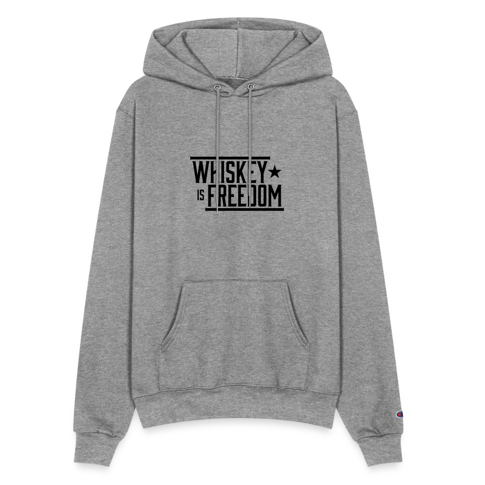 Whiskey is Freedom | Pullover Hoodie - heather gray