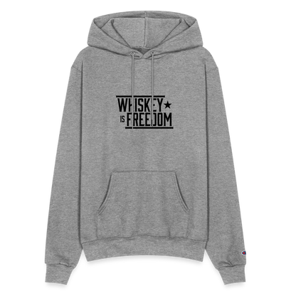 Whiskey is Freedom | Pullover Hoodie - heather gray