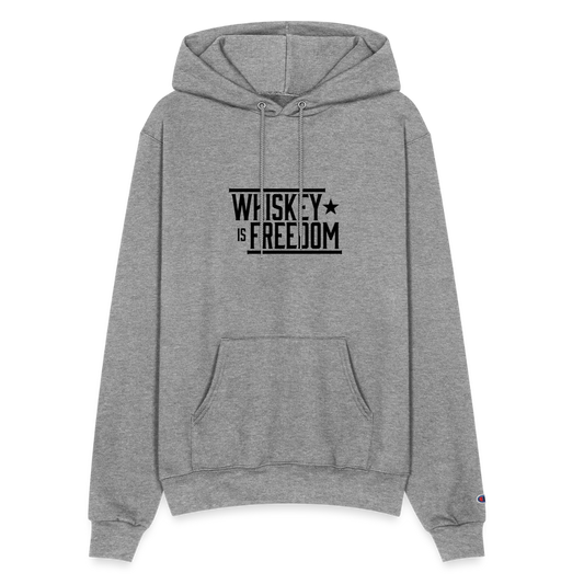 Whiskey is Freedom | Pullover Hoodie - heather gray