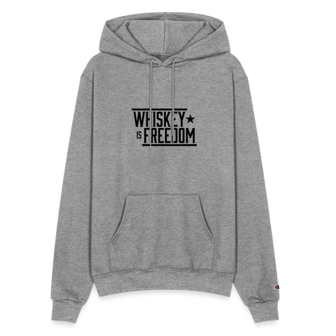 Whiskey is Freedom | Pullover Hoodie - heather gray