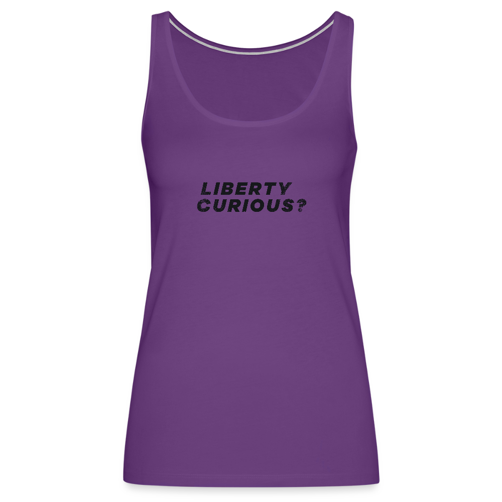 Liberty Curious? | Women's Tank - purple