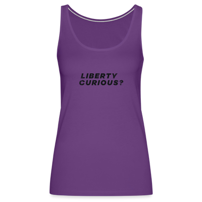 Liberty Curious? | Women's Tank - purple