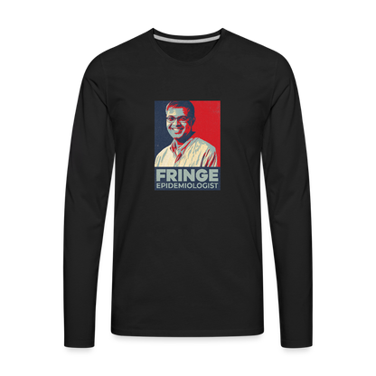Fringe Epidemiologist | Men's Long Sleeve Tee - black