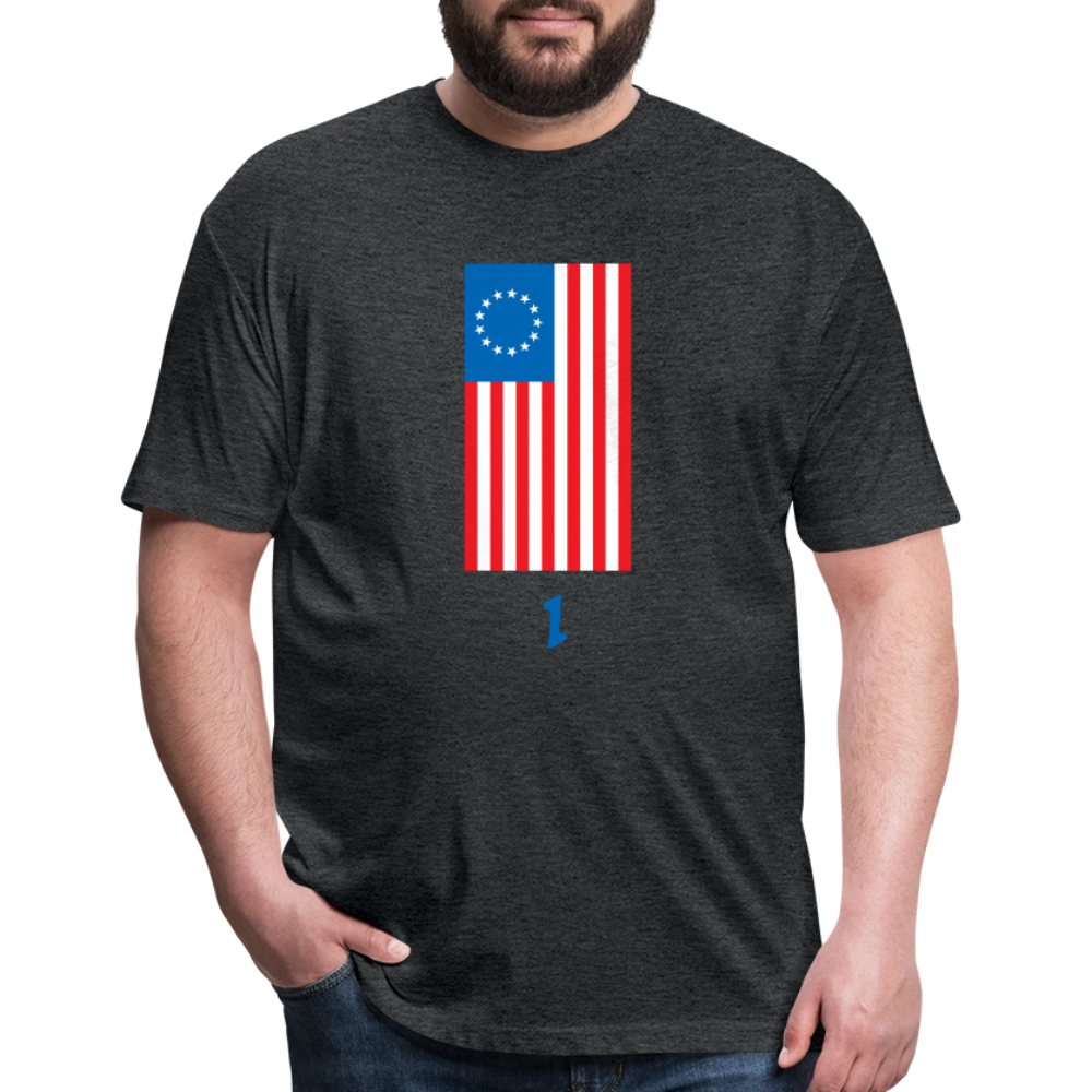 Spirit of '76 | Men's Tee - heather black