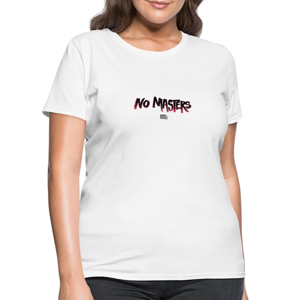 No Masters | Women's Tee - white