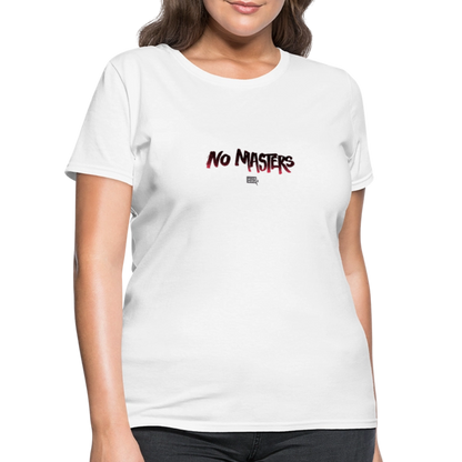 No Masters | Women's Tee - white