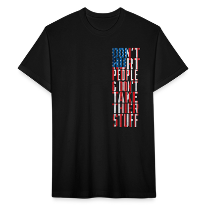 Don't Hurt People | Flag | Men's Tee - black