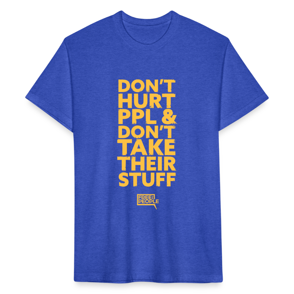 Don't Hurt People | Limited Edition | Men's Tee - heather royal