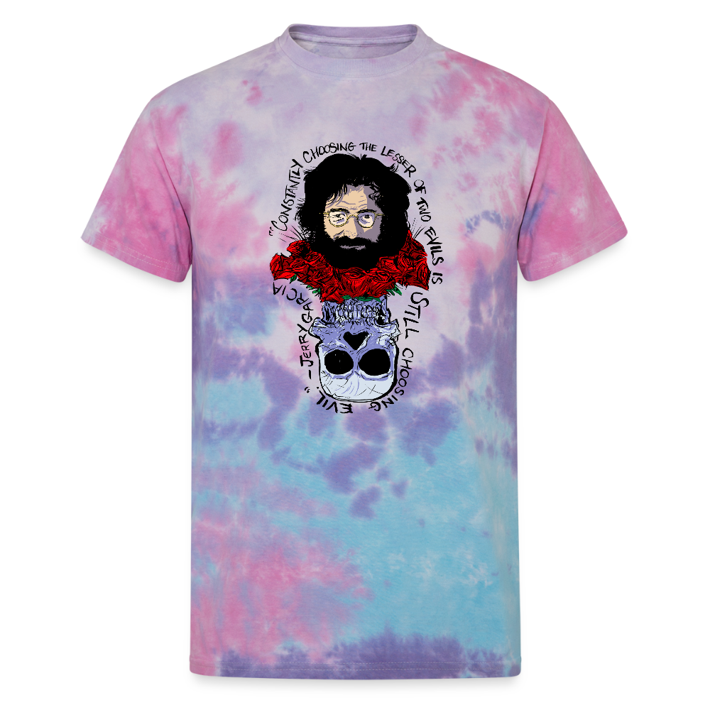 Jerry Garcia | Tie Dye | Men's Tee - cotton candy