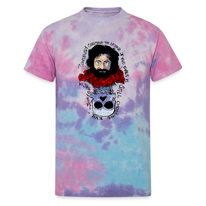 Jerry Garcia | Tie Dye | Men's Tee - cotton candy