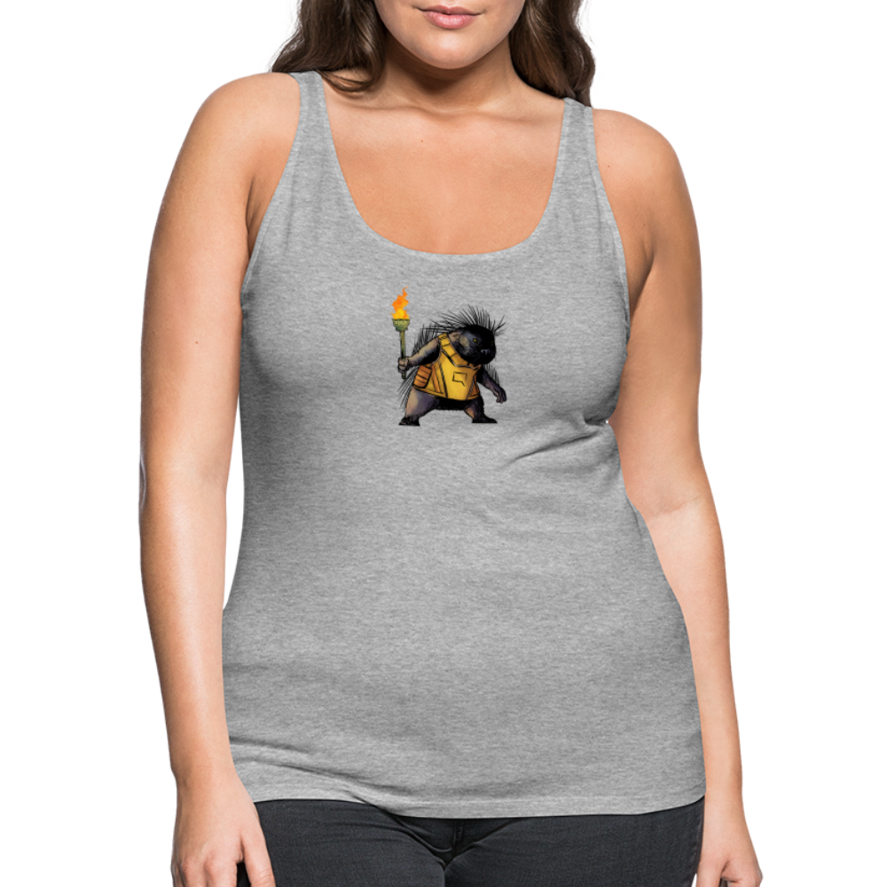 Free the Porcupine | Women's Tank - heather gray