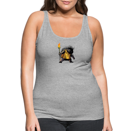 Free the Porcupine | Women's Tank - heather gray