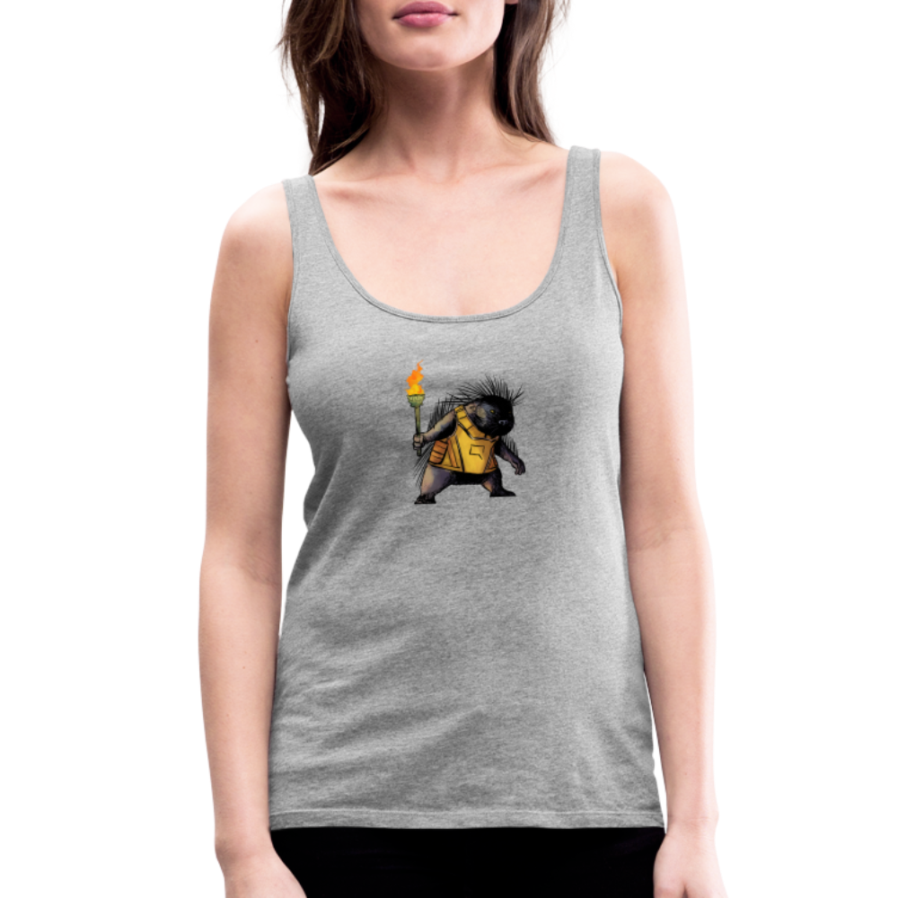 Free the Porcupine | Women's Tank - heather gray